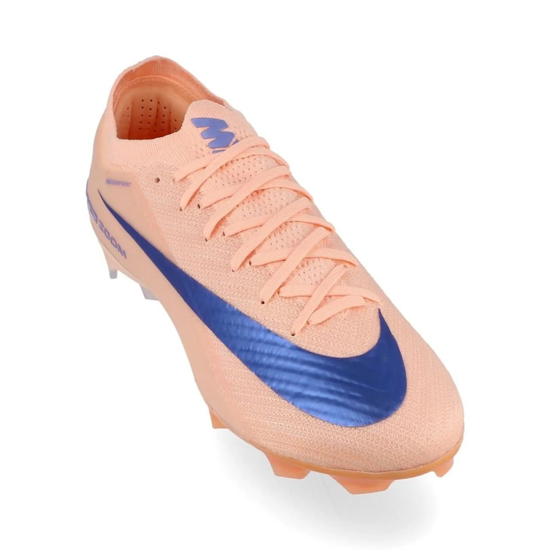 Nike Air Zoom Mercurial Vapor 16 Elite FG Showtime - Oranje/Blauw