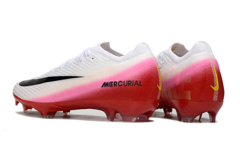 Nike Air Zoom Mercurial Vapor 16 Pro FG Fear Nothing - Wit/Rood/Donkere obsidiaan