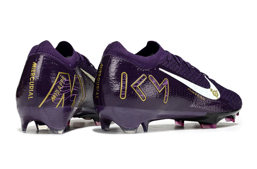 Nike Air Zoom Mercurial Vapor 16 Elite FG Mbappé Personal Edition - Paars/Wit