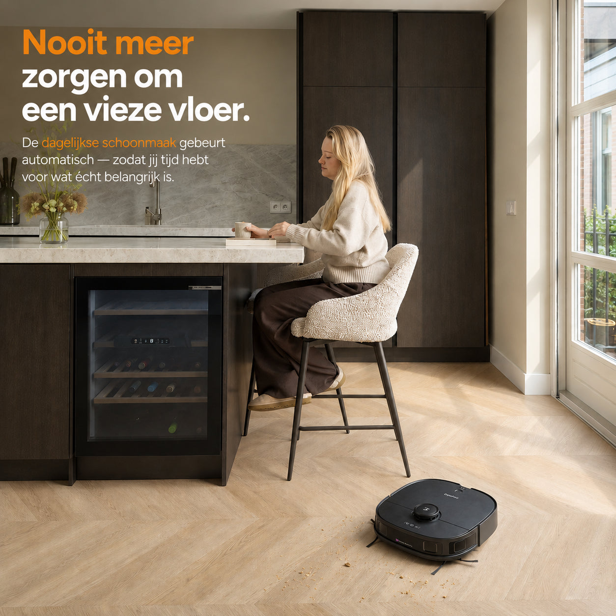 Eureka J12 Ultra  Robotstofzuiger met Dweilfunctie