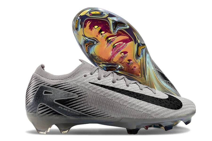 Nike Air Zoom Mercurial Vapor 15 Elite FG Rising Gem - Grijs/Zwart